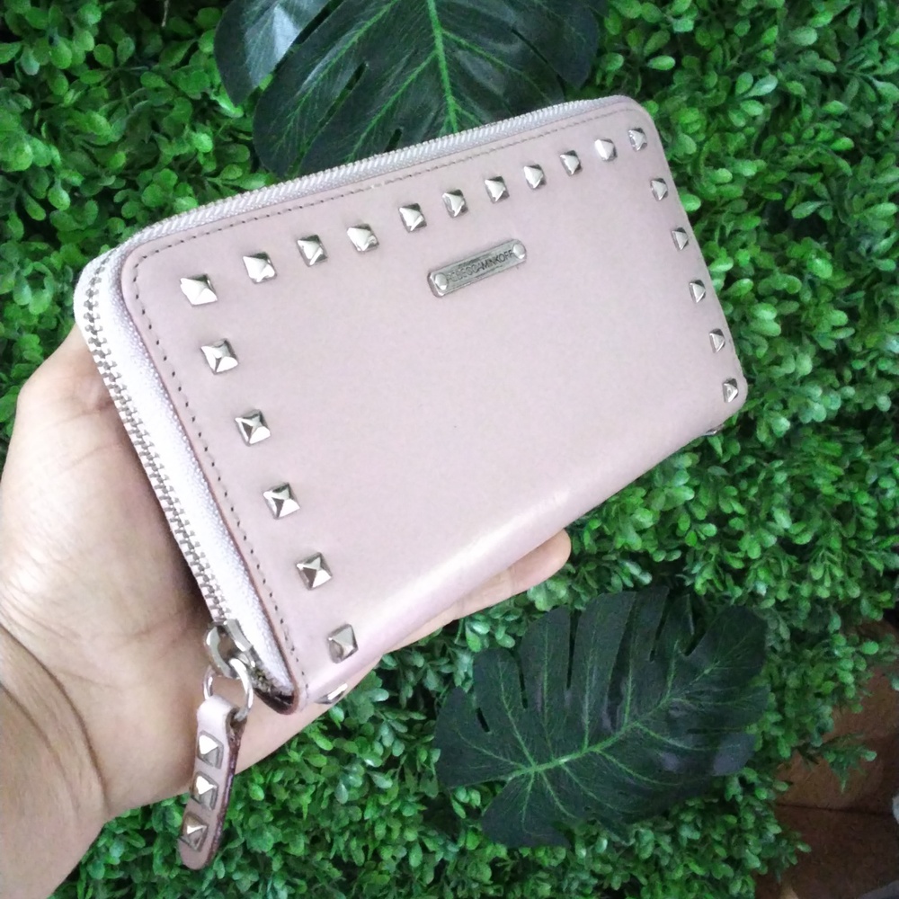 REBECCA MINKOFF OLD ROSE WALLET